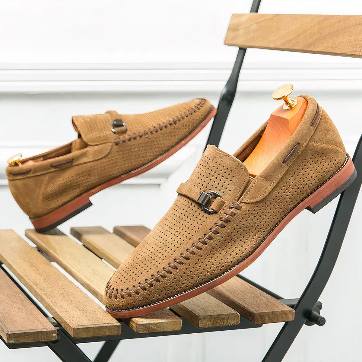 Klassische Herren-Slipper aus Italien - Luxusmodell Martin