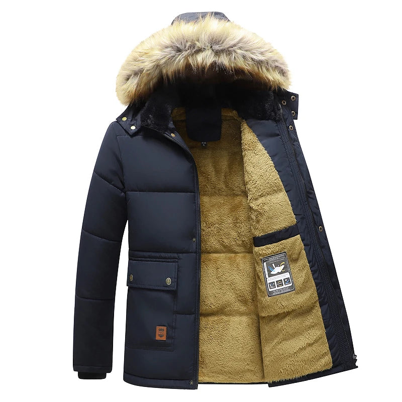 ModeGeist | Herren Parka Wintergefüttert