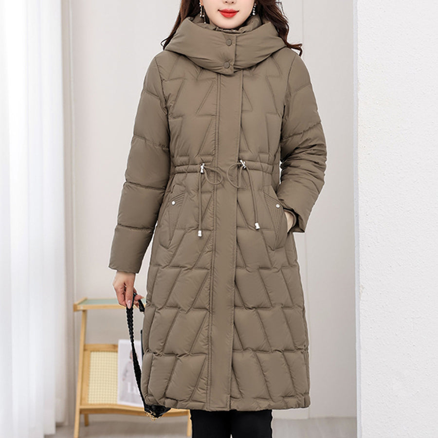 Lange Steppjacke Sienna