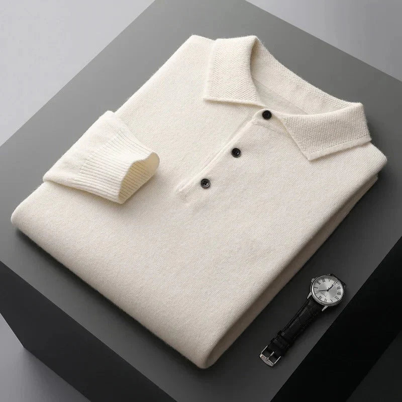 Alexander Kaschmir Polo Pullover