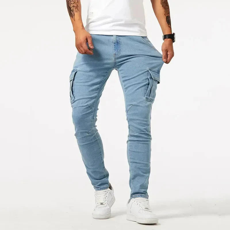 YOHANN Slim-Fit Cargo Pants