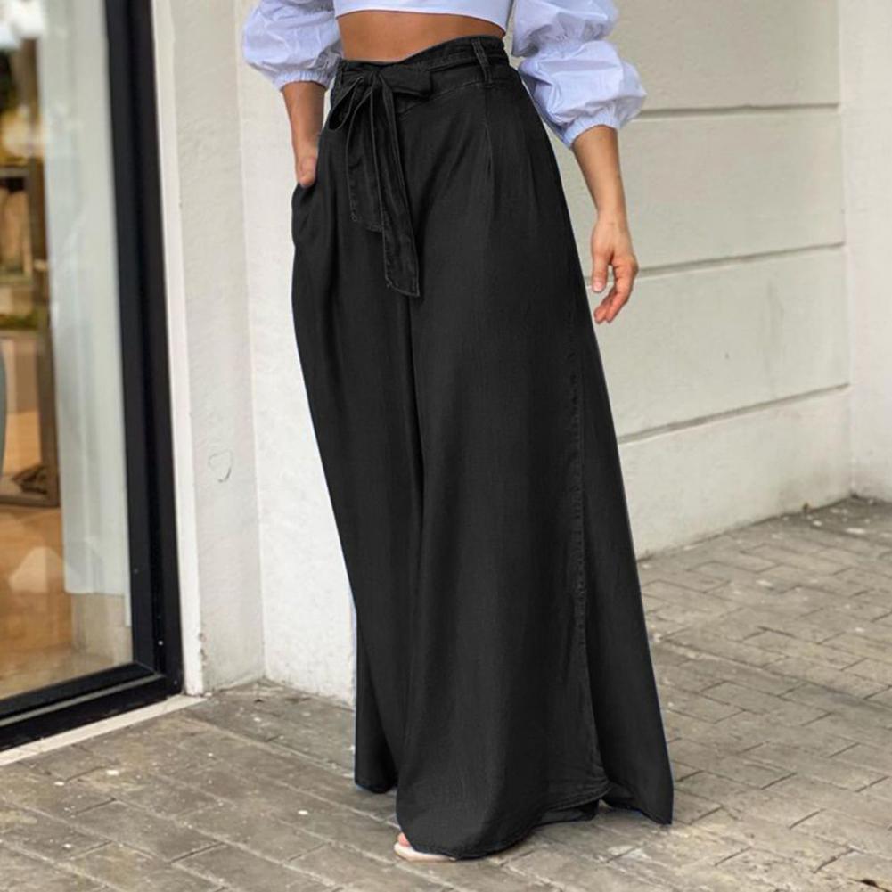 Weite Denim-Sommerhose in Übergröße von Melanie