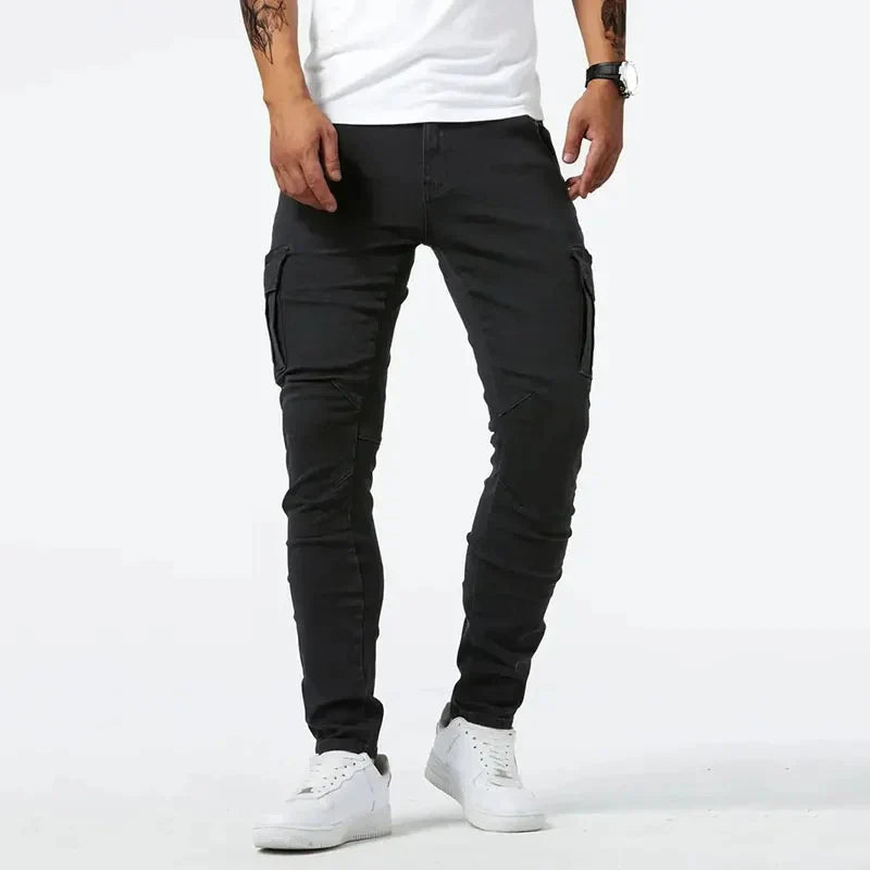 YOHANN Slim-Fit Cargo Pants
