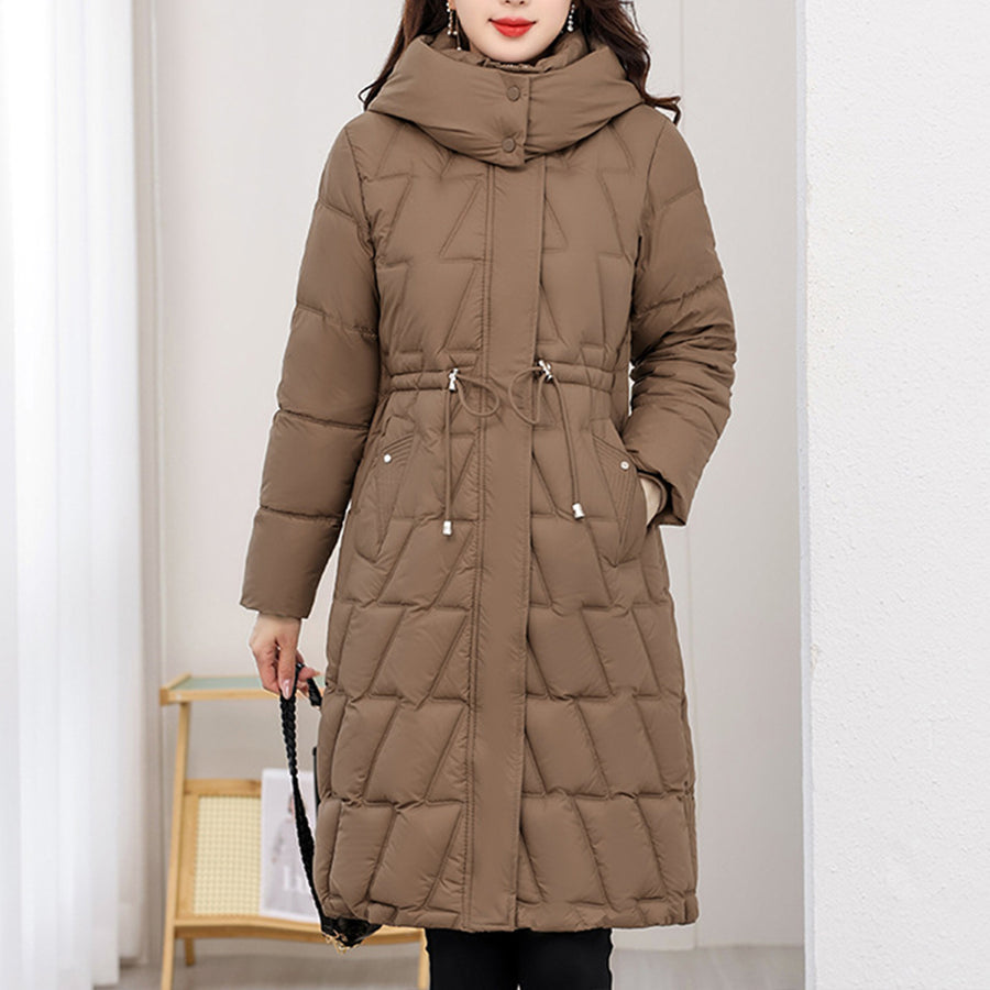 Lange Steppjacke Sienna