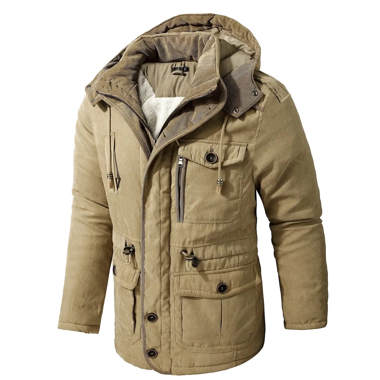 ModeGeist | Parka-Mantel - Eleganter Stil für Den Modernen Mann