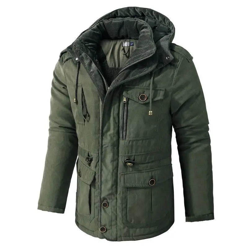 ModeGeist | Parka-Mantel - Eleganter Stil für Den Modernen Mann