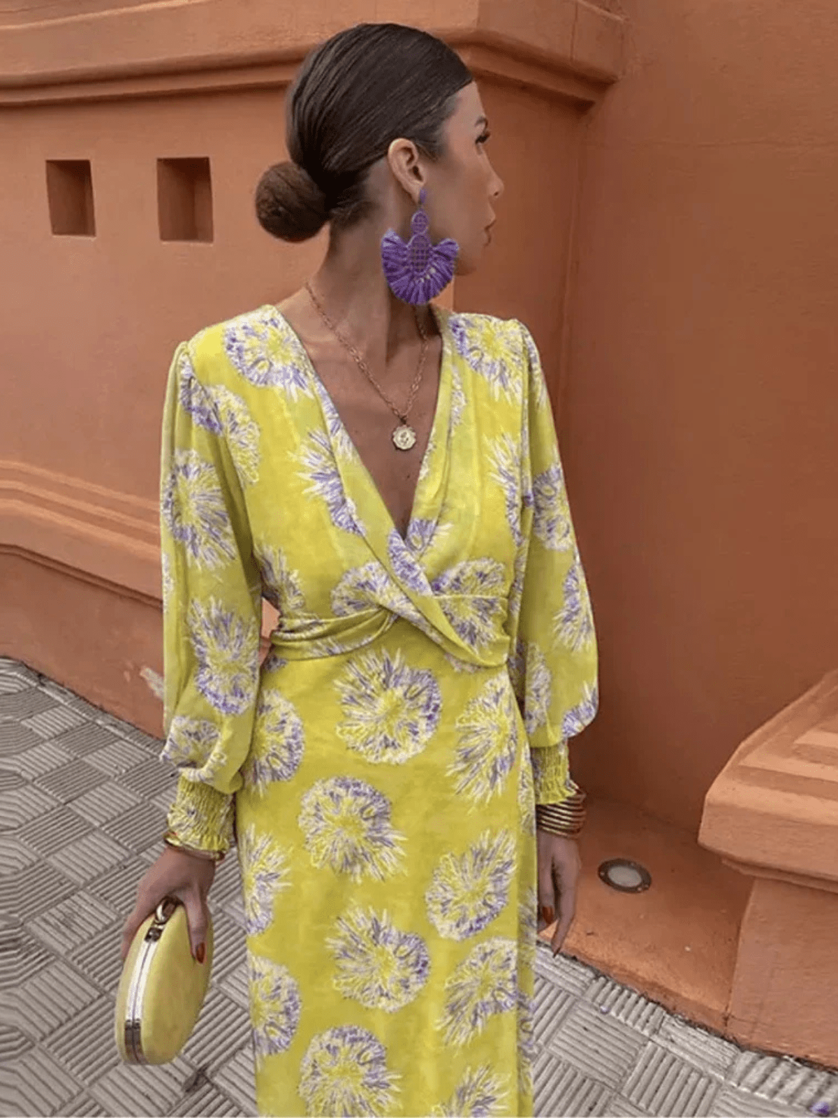 MODEGEIST Damen Sommerkleid Blumenmuster Bunt