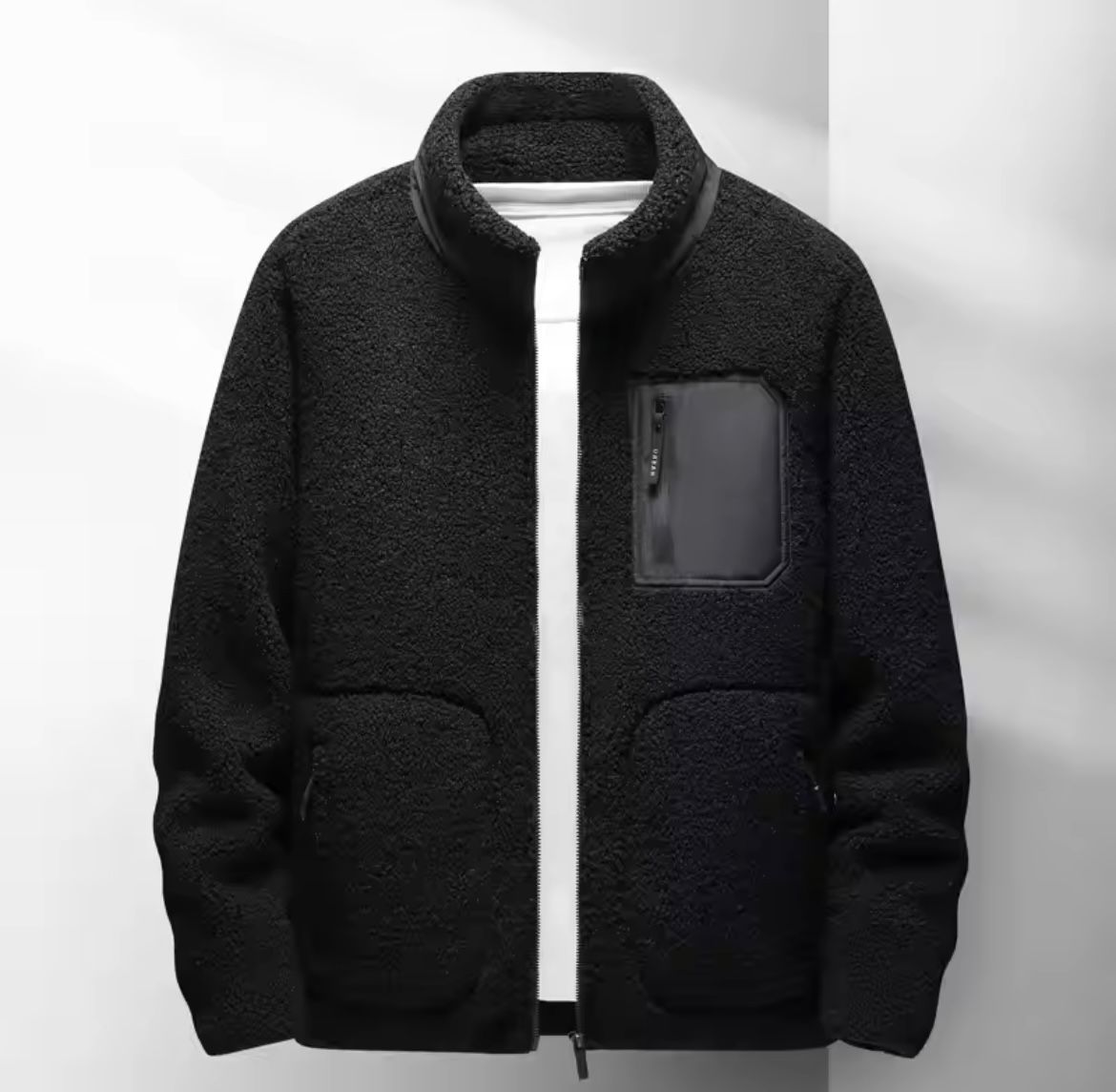 ModeGeist | Herren Fleecejacke für den Herbst