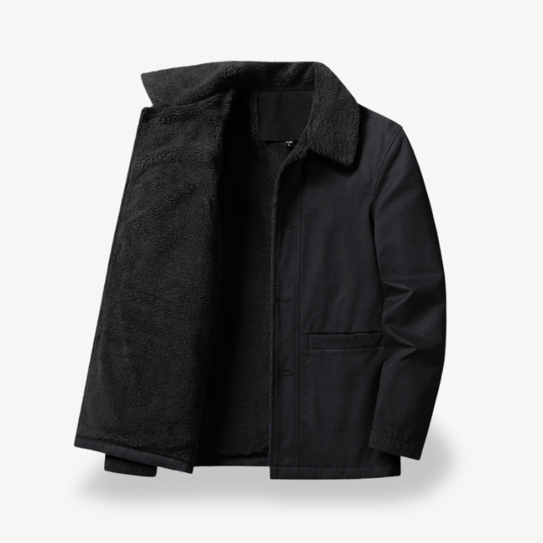 ModeGeist | Herren Sherpa-Fleecejacke - Vielseitige Winter-Schicht