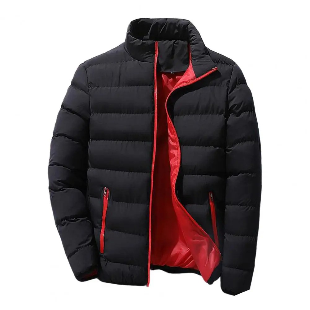 ModeGeist | Herren Freizeit Stepp-Puffermantel für Herbst/Winter