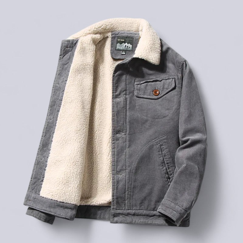 ModeGeist | Herren Cordjacke Herbst mit weichem Innenfutter