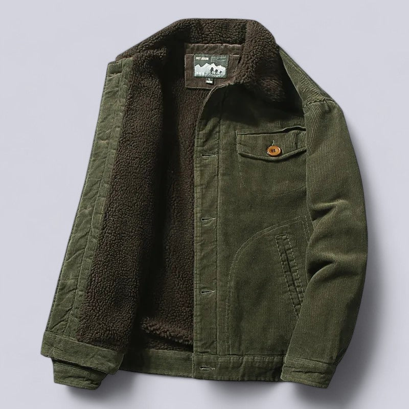 ModeGeist | Herren Cordjacke Herbst mit weichem Innenfutter
