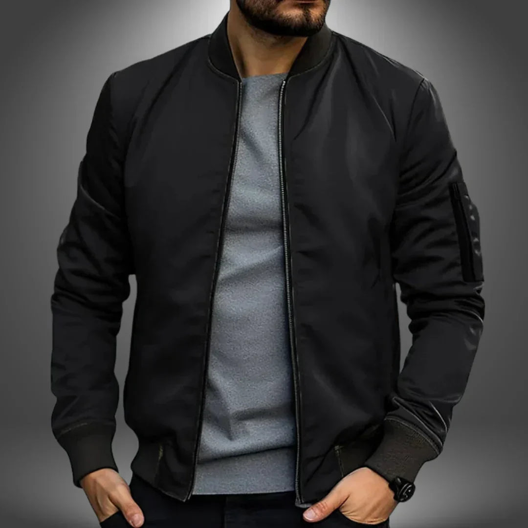 ModeGeist | Herren Leichte Bomberjacke – Lässiger Windbreaker