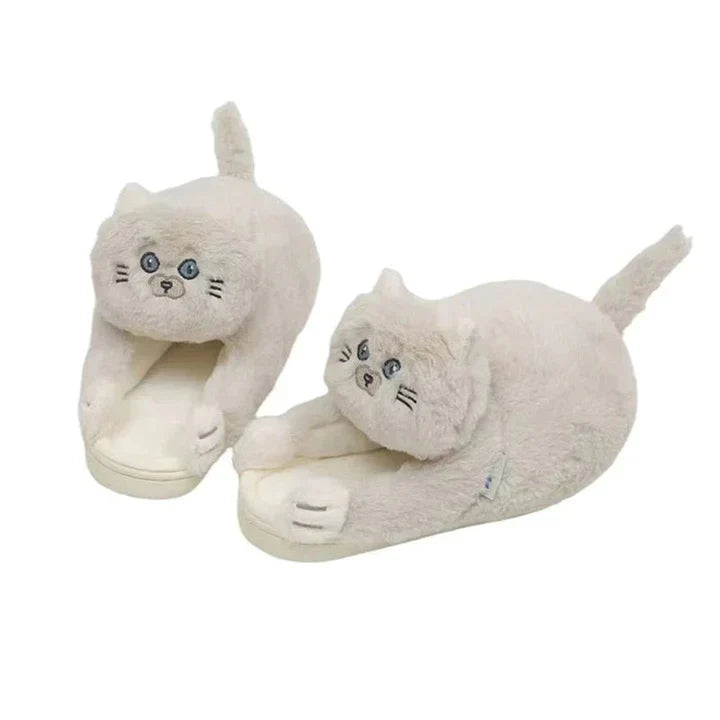 Emily: Cozy Cat Slippers