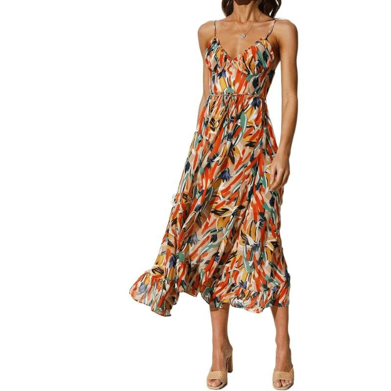 Milberga:  Ein verspieltes Sommerkleid