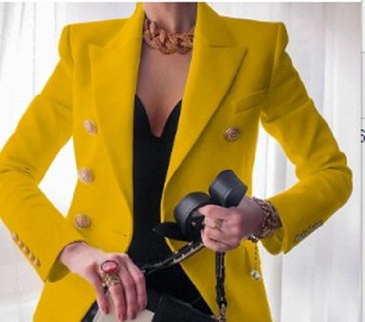 ModeGeist | Fashion Klassisches Anzug Sakko mit Knöpfen