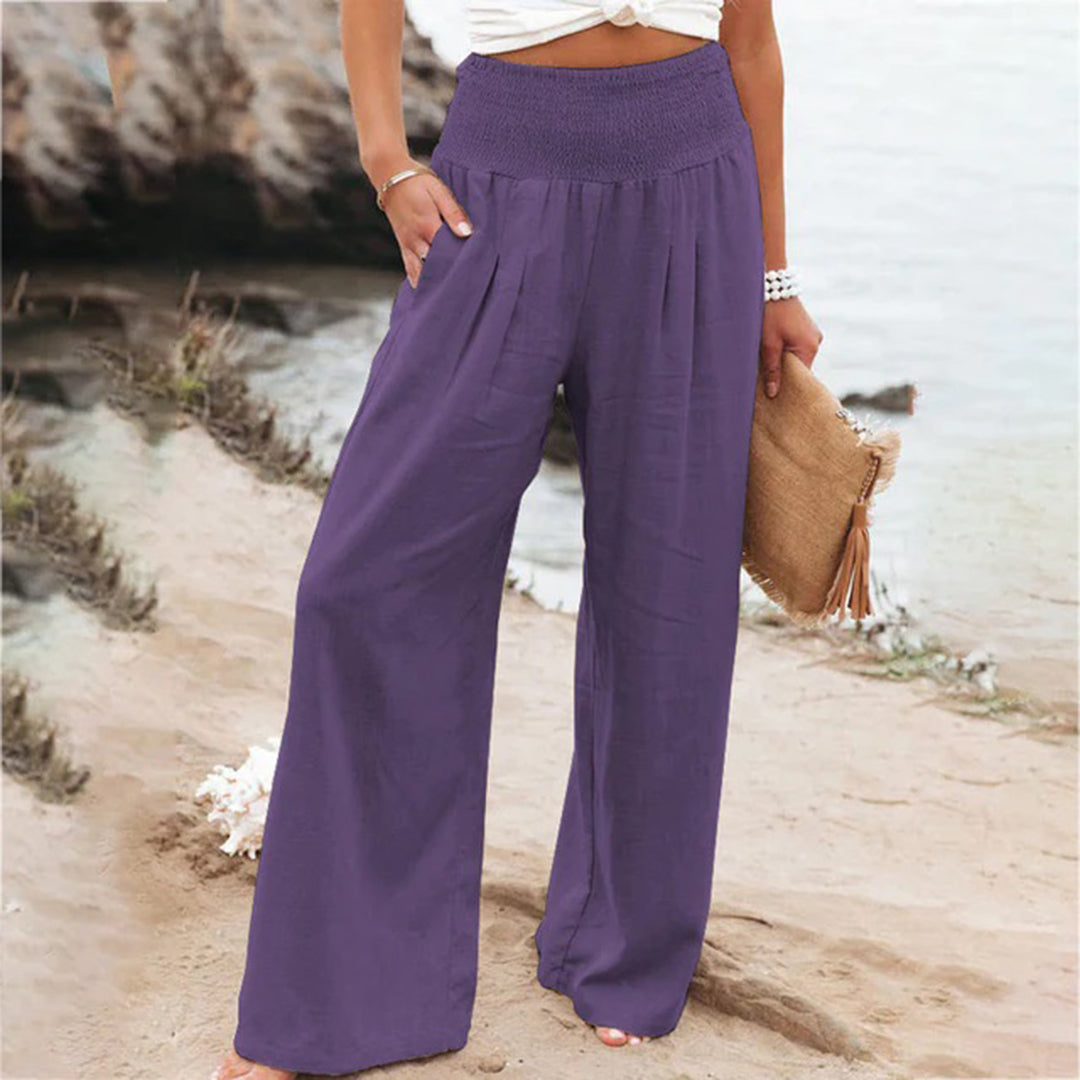 Sommerliche Damenhose im modernen Stil - Lidia