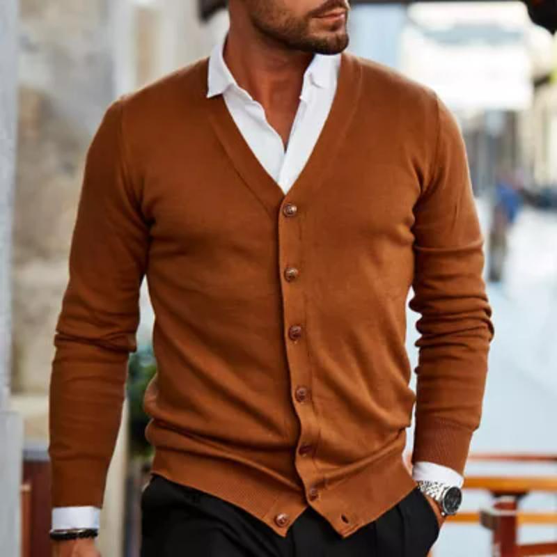 Herren-Strickjacke Damian im modernen Stil