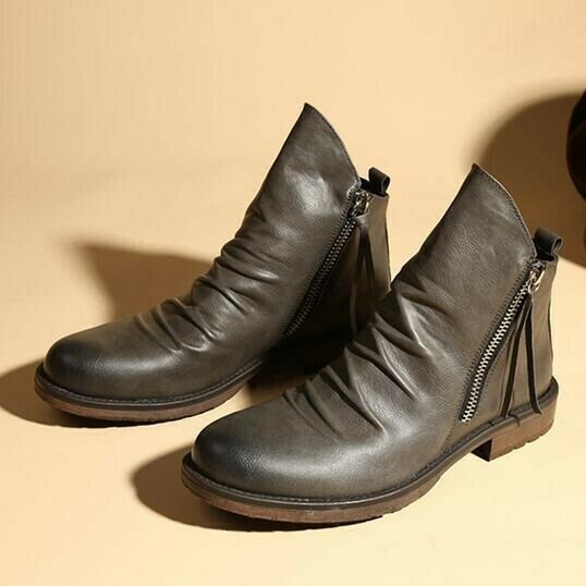 Edle Herren-Lederstiefel - Gru
