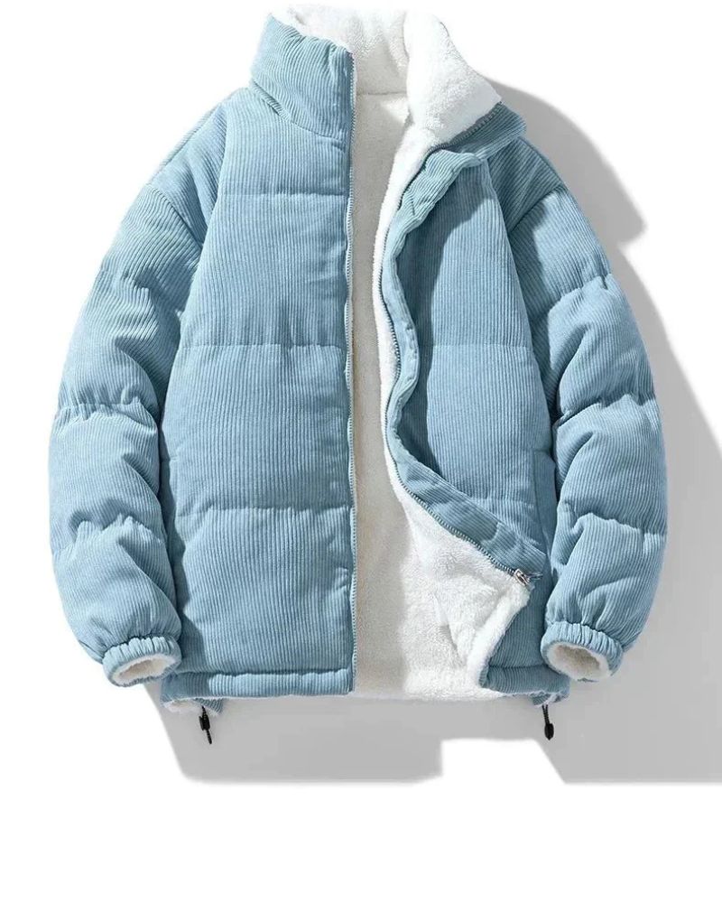 Trendige reversible Winterjacke für Herren – Caspar