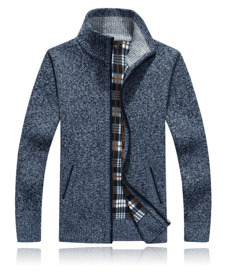 Männers Strickjacke Karlis - Modern und winterlich