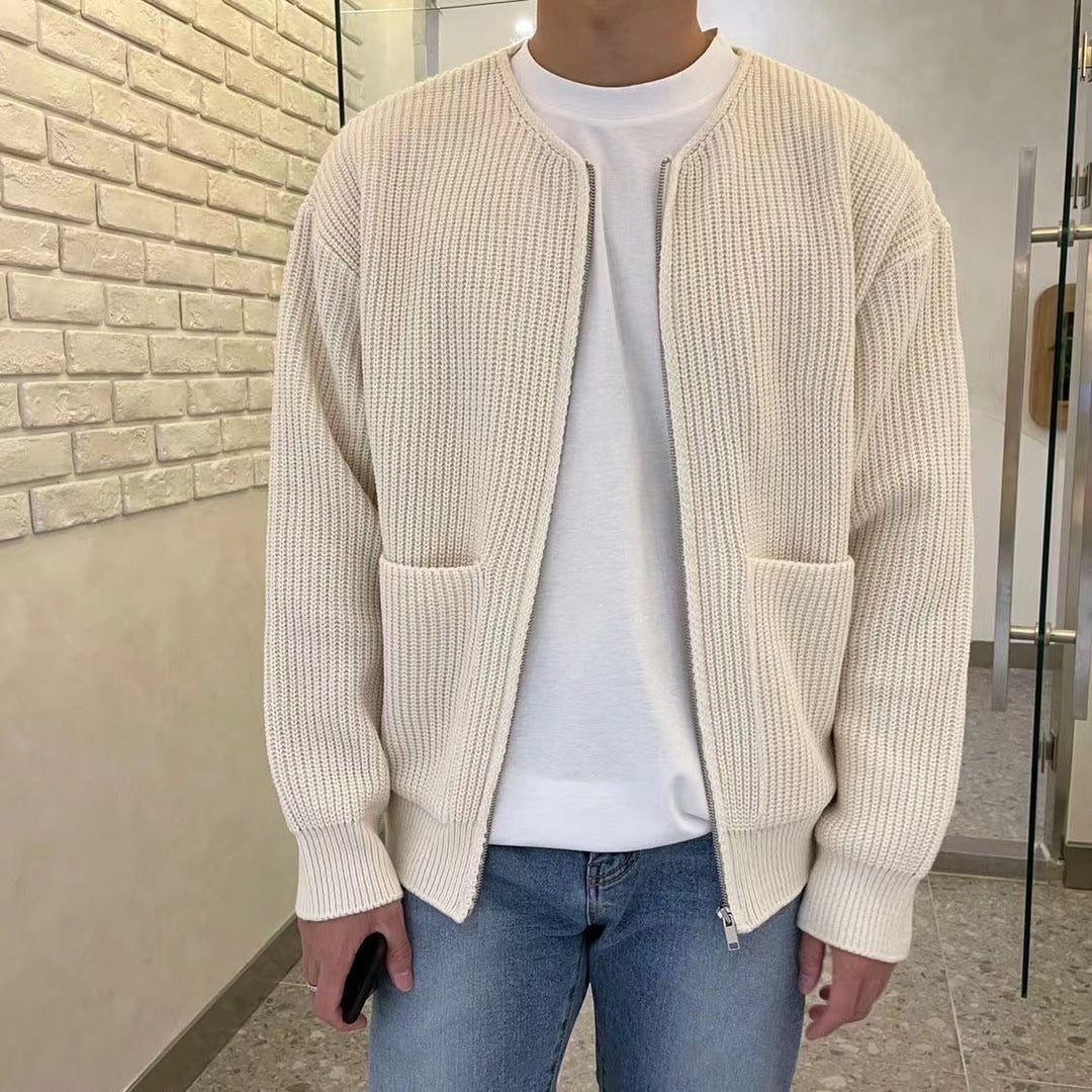 Herren Winterstrickjacke Zoren - Modernes Design