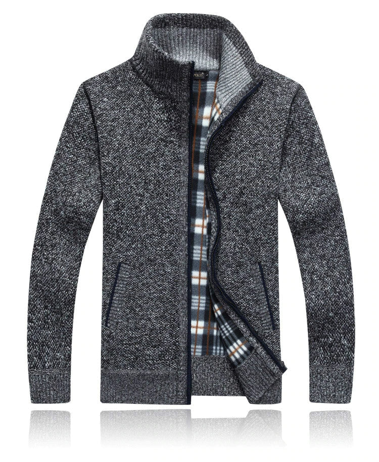 Männers Strickjacke Karlis - Modern und winterlich