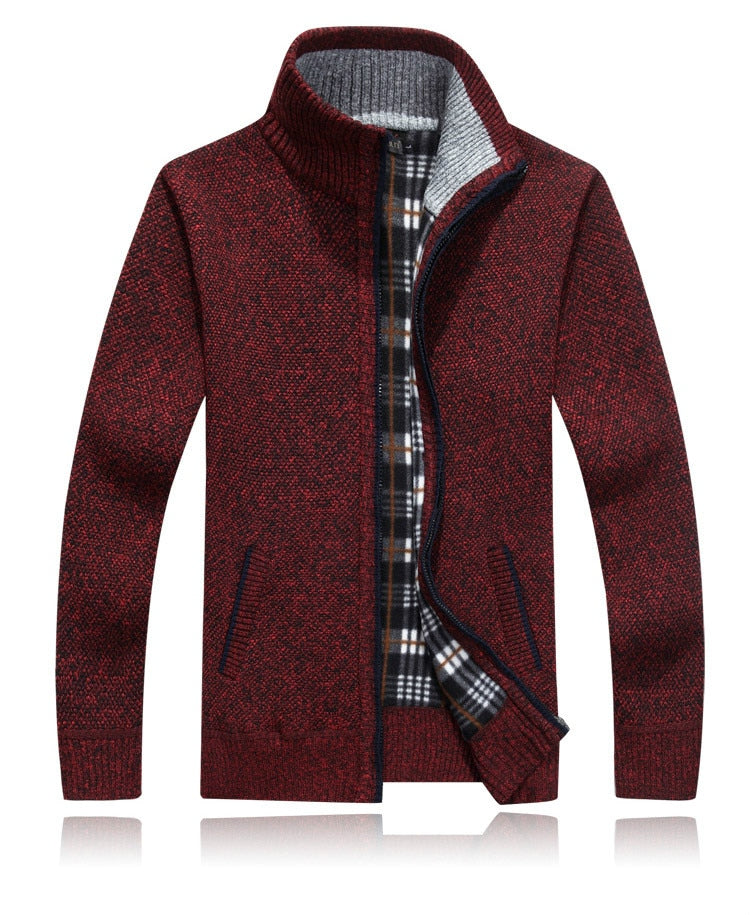 Männers Strickjacke Karlis - Modern und winterlich