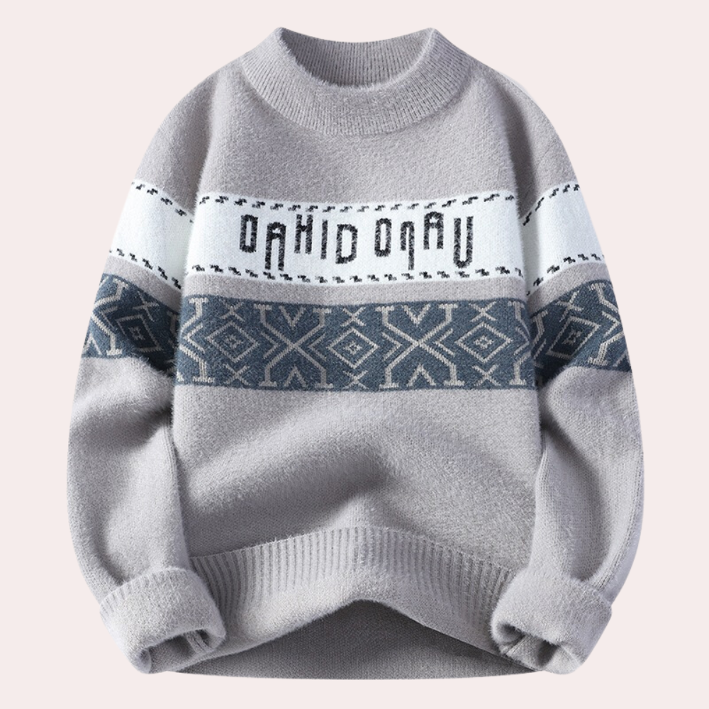 Männersweater Sebastian - Modern gestrickt
