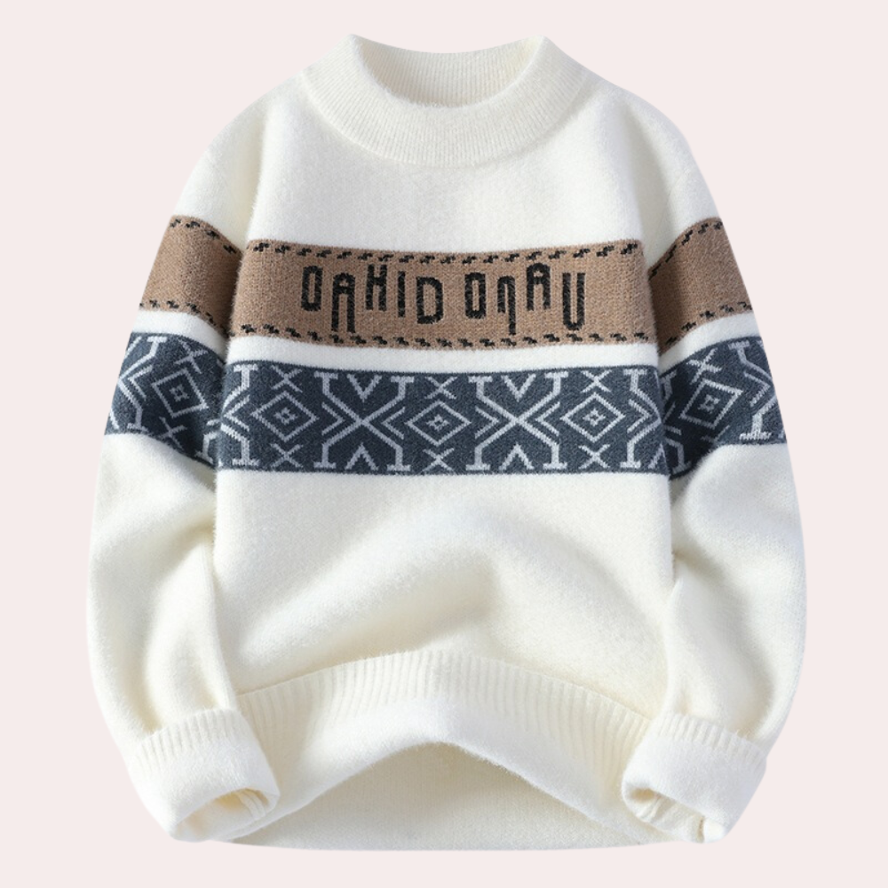 Männersweater Sebastian - Modern gestrickt