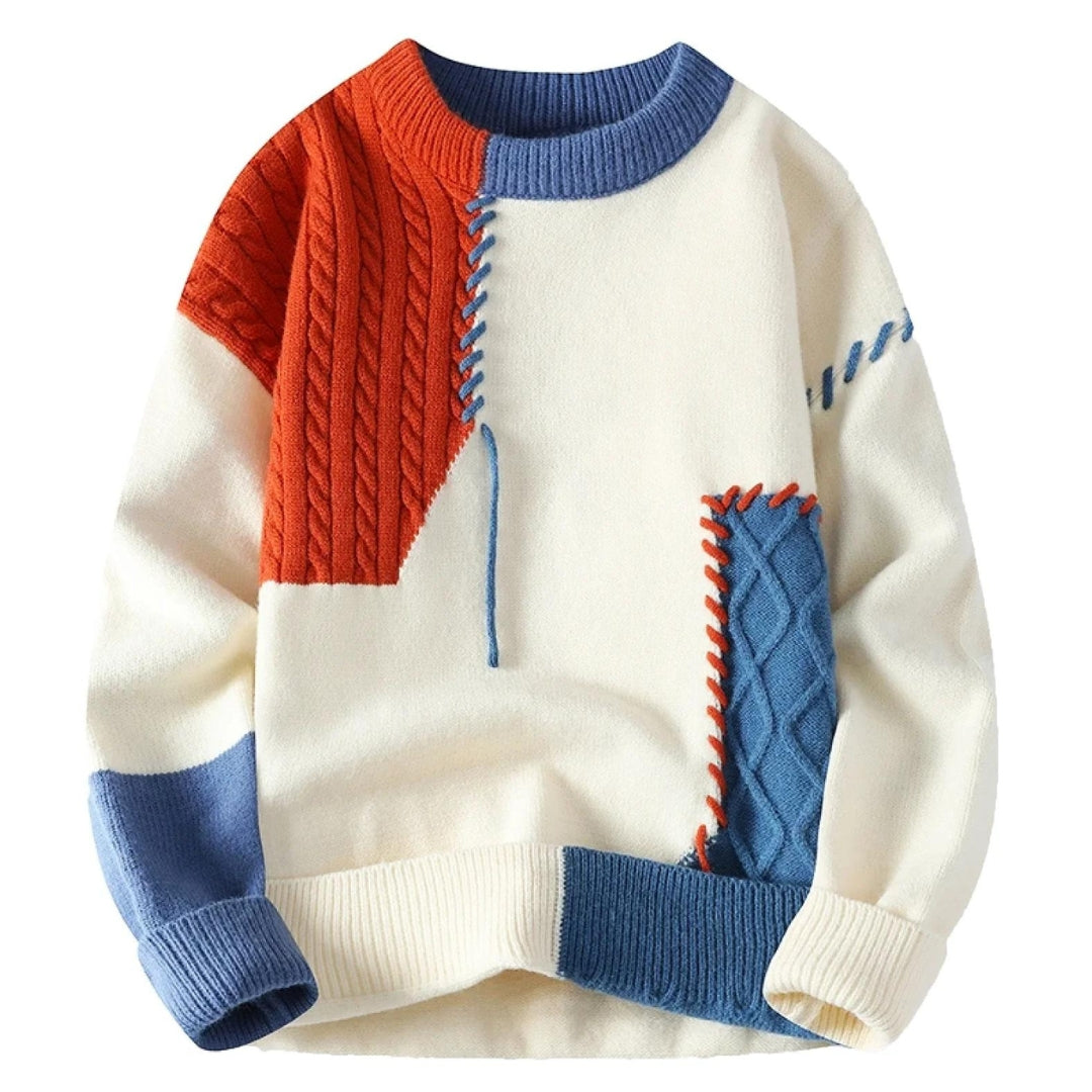 Trendiger warmer Herrenpullover Raimo