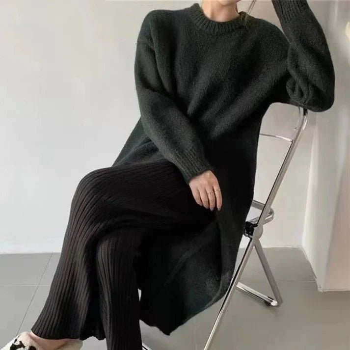 ModeGeist | Lässiges und Modisches Winter Strickkleid