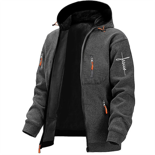 ModeGeist | Freizeit Herren Hoodie mit Grafik