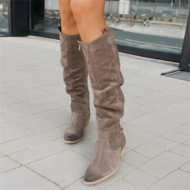 ModeGeist | Damenstiefel mit Reißverschluss