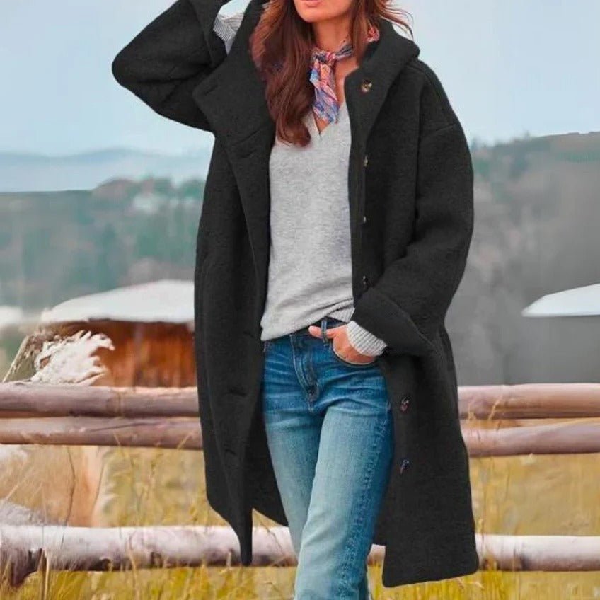 ModeGeist | Oversize-Jack - stilvolle Fleece-Damenoutdoor