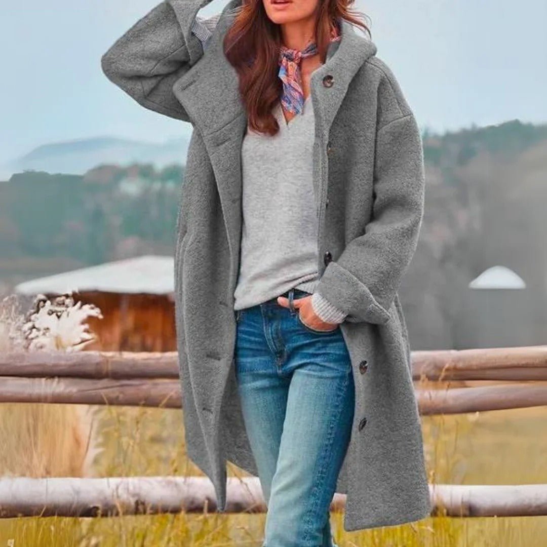 ModeGeist | Oversize-Jack - stilvolle Fleece-Damenoutdoor