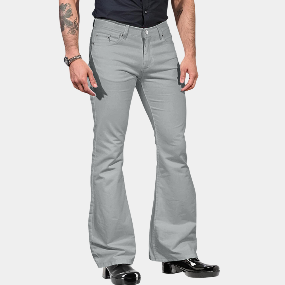 Coole Herren-Sommerhosen mit Schlag - Almaro