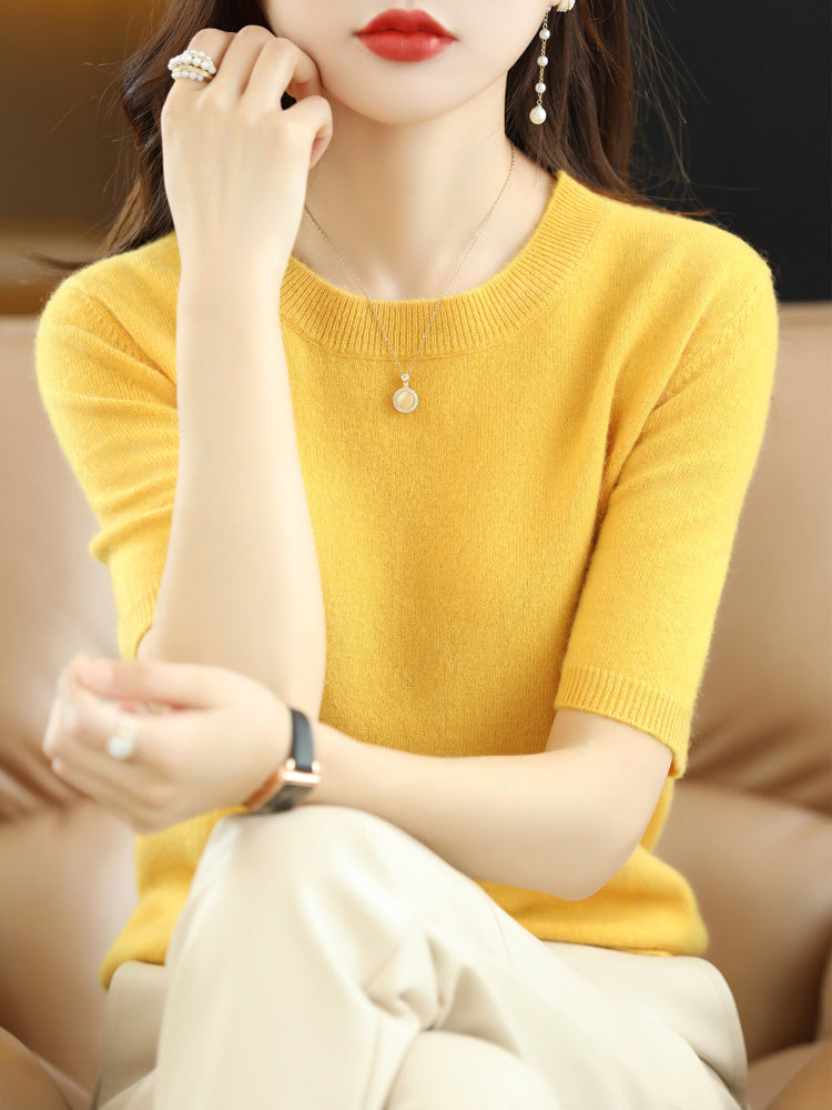 Damjane Damenpullover: Merino- und Kaschmirwolle