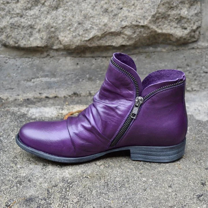 Ava Damen-Stiefel mit Reißverschluss