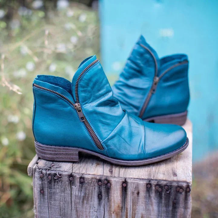 Ava Damen-Stiefel mit Reißverschluss