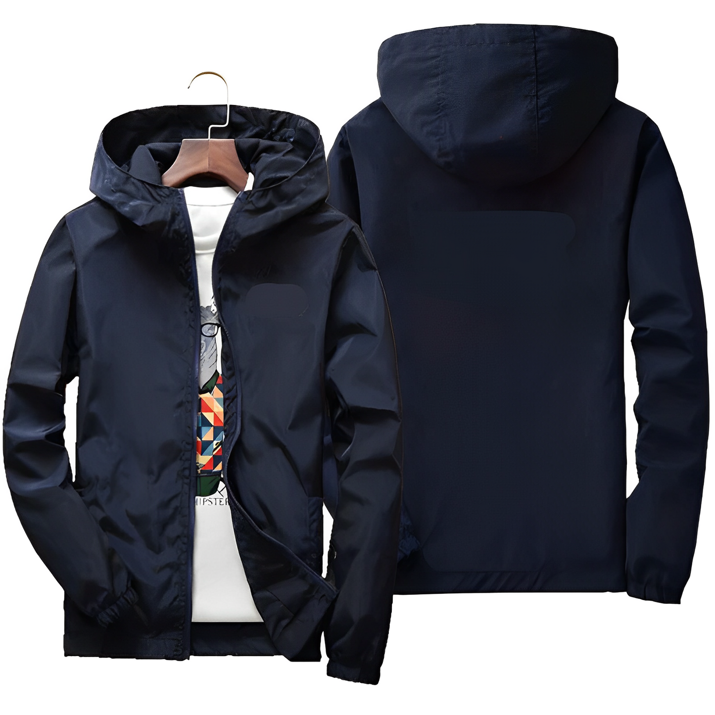 Männer Kapuzen-Windjacke