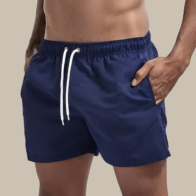 Hochwertige Herren Badehose, schnelltrocknend und schlicht