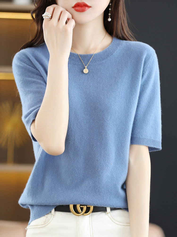 Damjane Damenpullover: Merino- und Kaschmirwolle