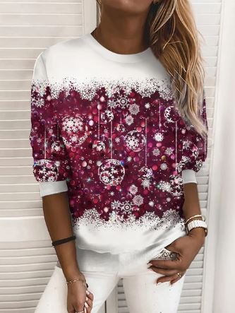 Elegant Aira Christmas Sweatshirt