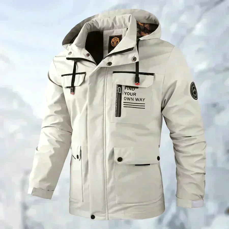 ModeGeist | Wasserdichte Titanjacke