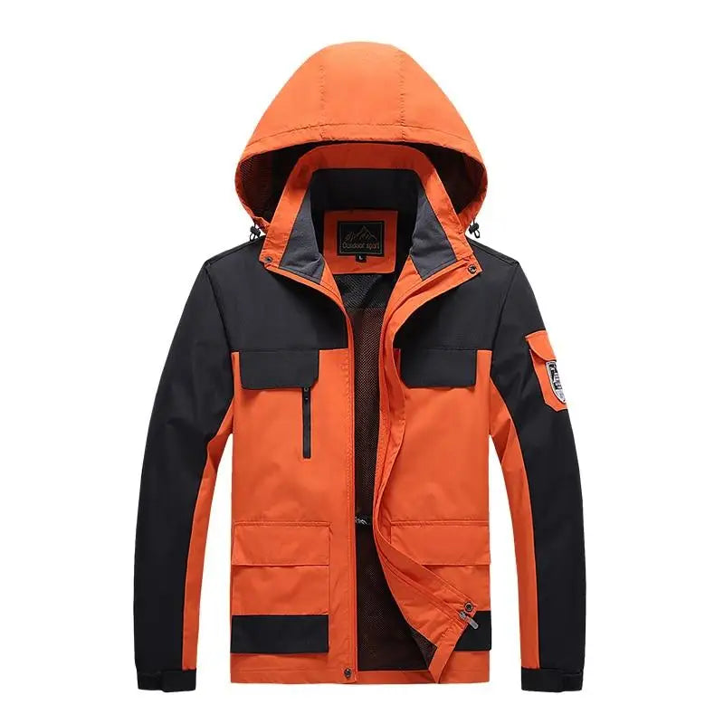 ModeGeist | Herren Parka - Military Green Windbreaker