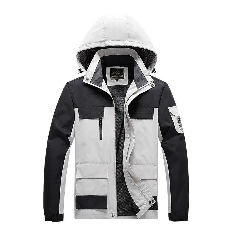 ModeGeist | Herren Parka - Military Green Windbreaker