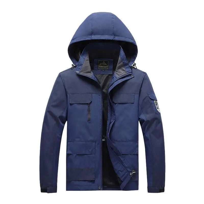 ModeGeist | Herren Parka - Military Green Windbreaker