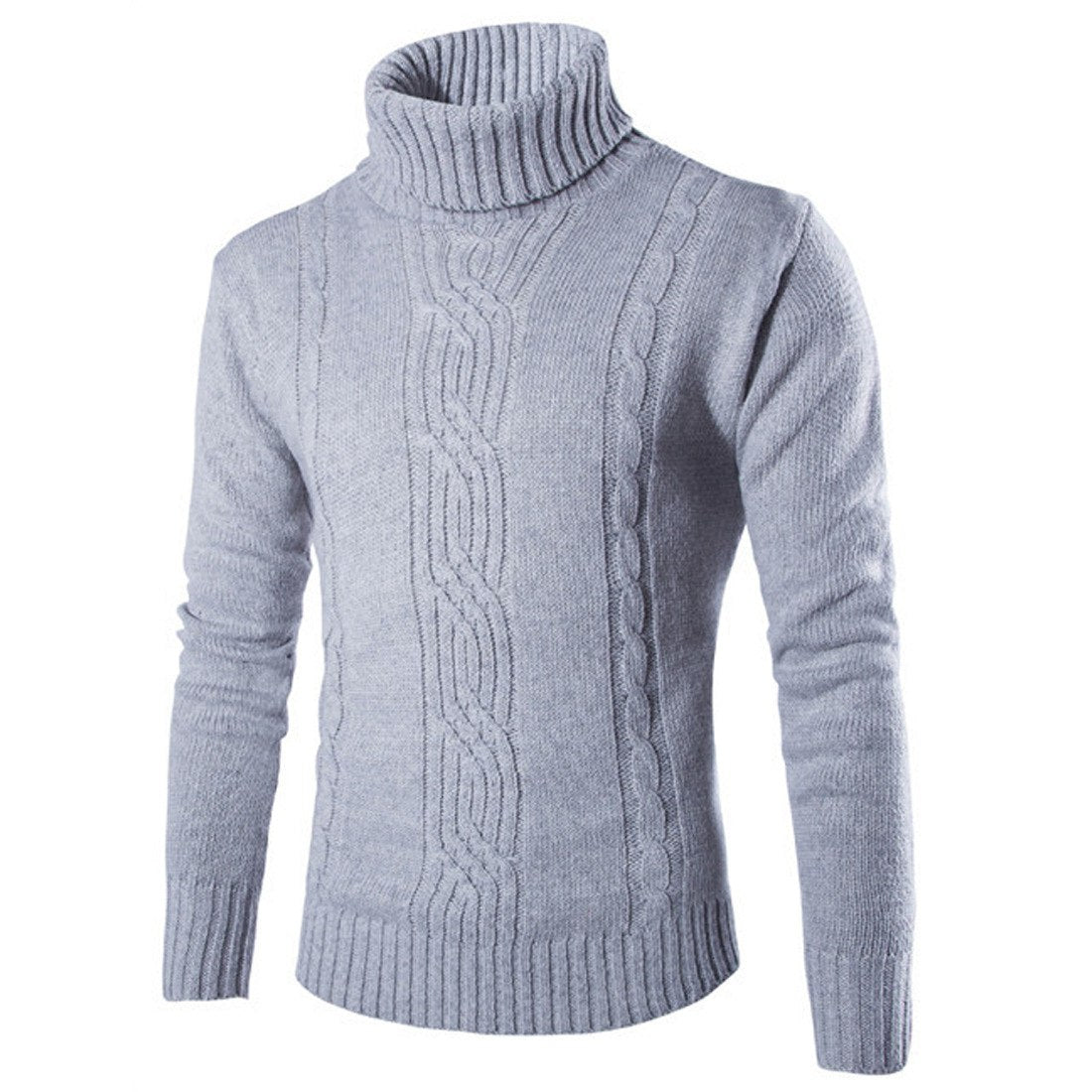 ModeGeist | Warmer Strickpullover mit Rollkragen