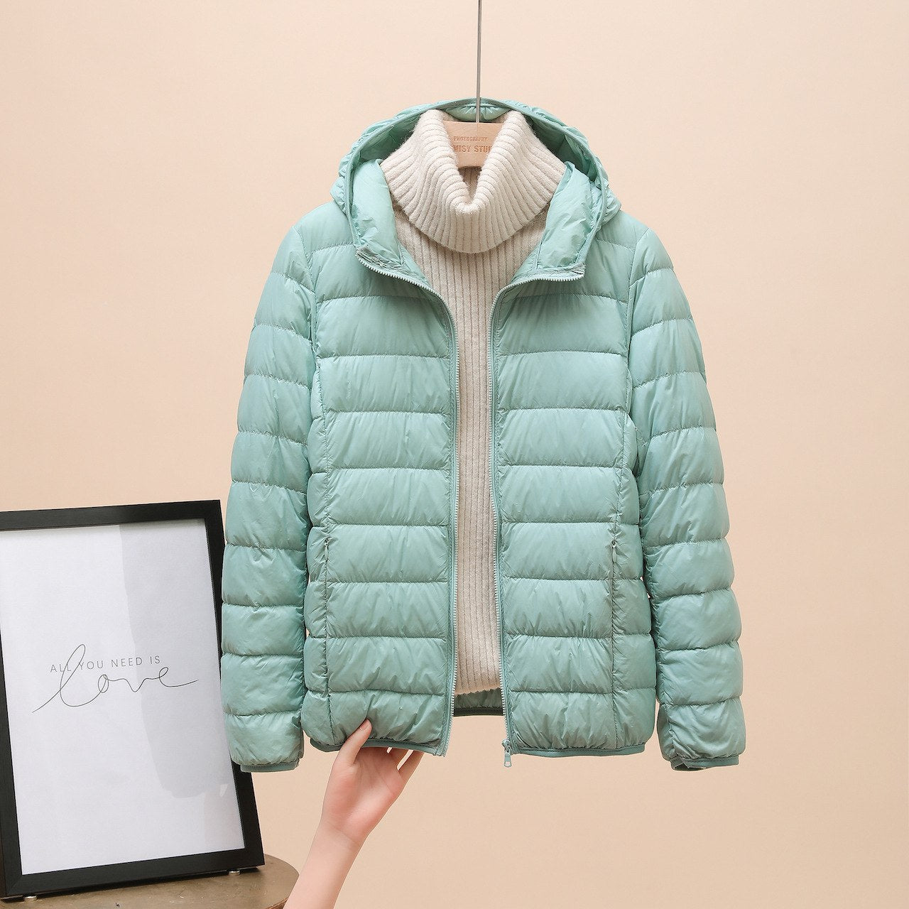 ModeGeist | Ultraleichte Wattierte Jacke